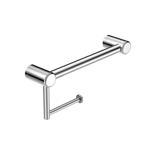 Nero Mecca Care 25mm Toilet Roll Rail 300mm Chrome - Sydney Home Centre