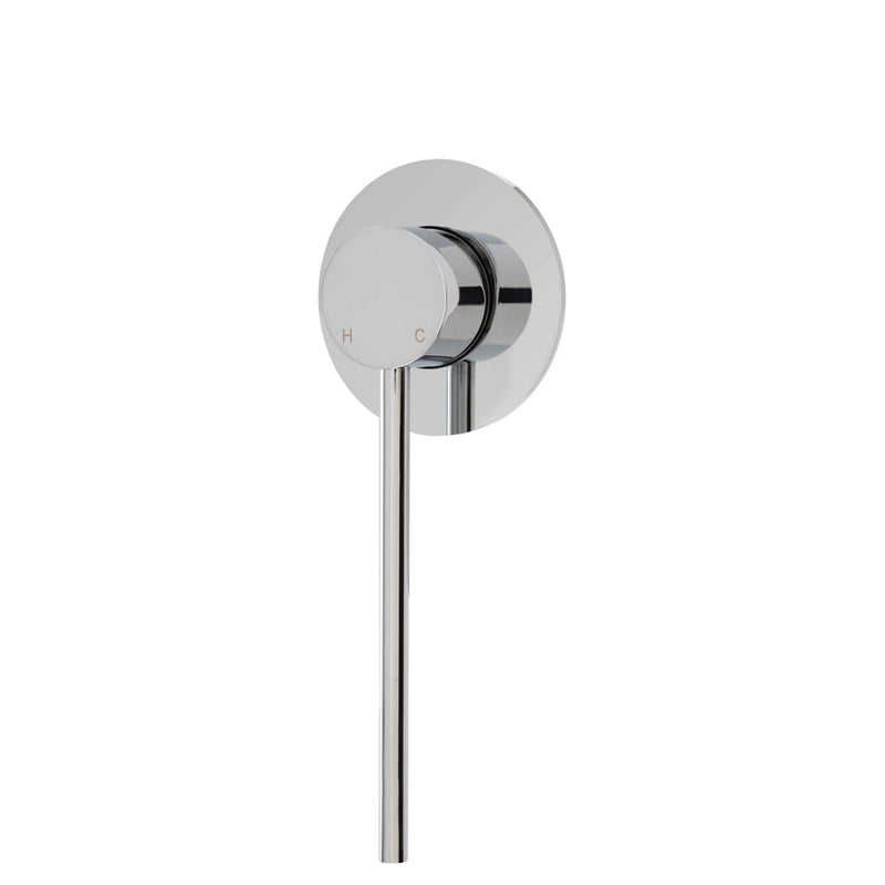 Fienza Isabella Care Wall Mixer With Round Plate Chrome - Sydney Home Centre