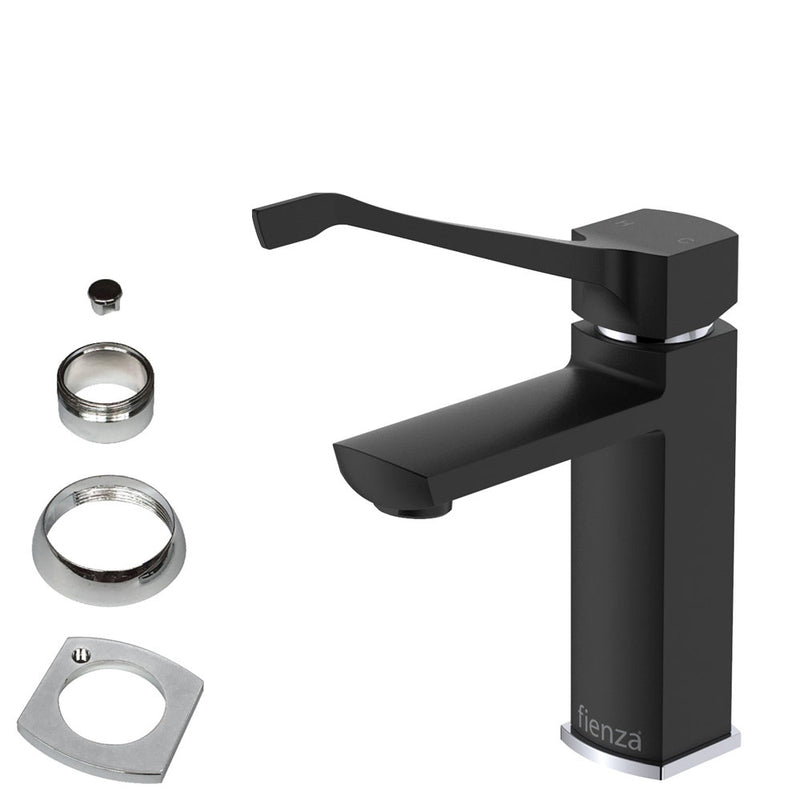 Fienza Koko Care Basin Mixer Matte Black - Sydney Home Centre