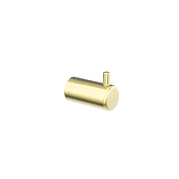 Nero Mecca Care 25mm Wall Hook Brushed Gold - Sydney Home Centre