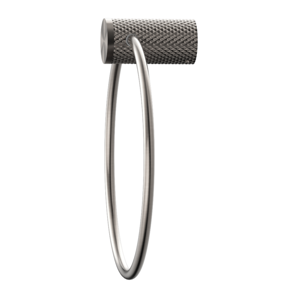 Nero Opal Towel Ring Brushed Nickel - Sydney Home Centre
