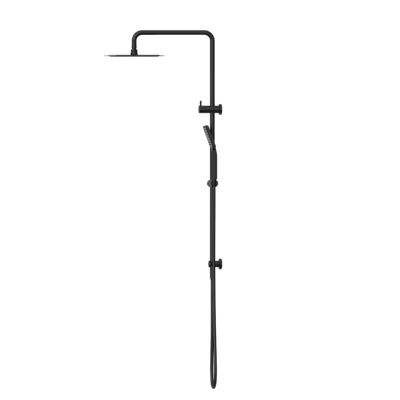 Nero Square Project Twin Shower Matte Black - Sydney Home Centre