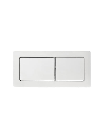 Otti Square Toilet Flush Button Matte White