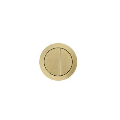 Otti Round Toilet Flush Button Gold