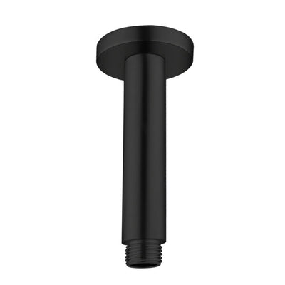 Nero Round Ceiling Arm 100mm Matte Black - Sydney Home Centre