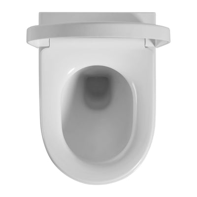 Poseidon Avis Rimless Wall Hung Pan Matte White - Sydney Home Centre