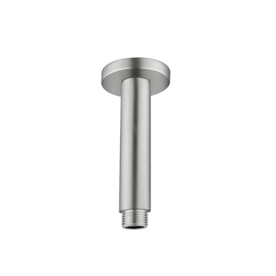 Nero Round Ceiling Arm 100mm Brushed Nickel - Sydney Home Centre