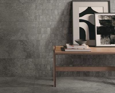 TerraStone Graphite Mosaic 298x298 Matte - Sydney Home Centre