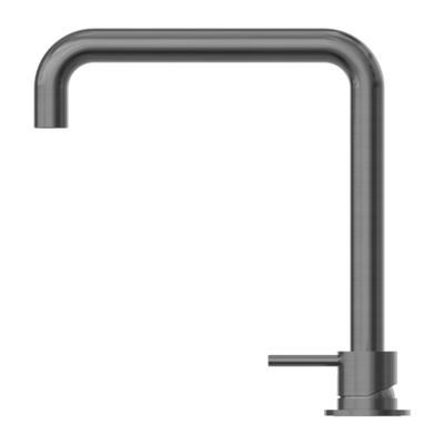 Nero Mecca Hob Basin Mixer Square Spout Gun Metal - Sydney Home Centre