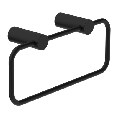 Nero New Mecca Towel Ring Matte Black - Sydney Home Centre