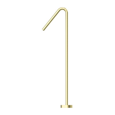 Nero Mecca Floor Standing Bath Spout Only Brushed Gold - Sydney Home Centre