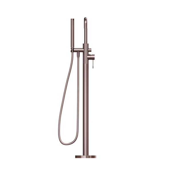 Nero Opal Free Standing Bath Mixer With Hand Shower Brushed Bronze - Sydney Home Centre