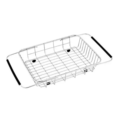 Higold Stainless Steel Expandable Dish Drainer Basket Kitchen Accessory 444mm Max Length - Sydney Home Centre