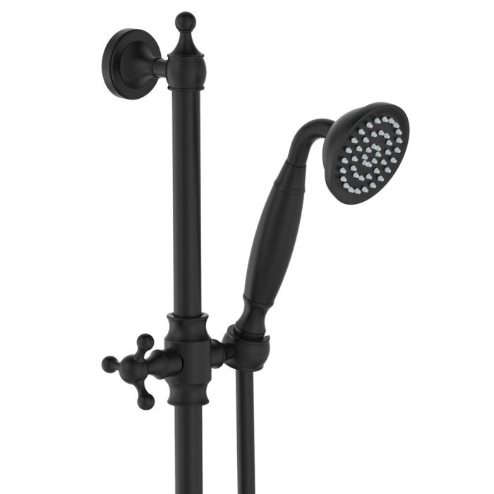 Fienza Lillian Rail Shower Set Matte Black