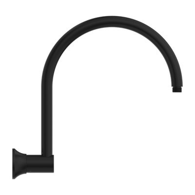 Nero York Shower Arm Matte Black - Sydney Home Centre