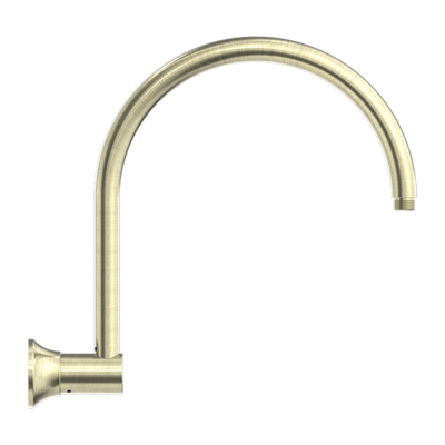 Nero York Shower Arm Aged Brass - Sydney Home Centre