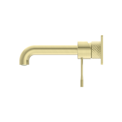 Nero Opal Wall Basin / Bath Mixer Brushed Gold - Sydney Home Centre