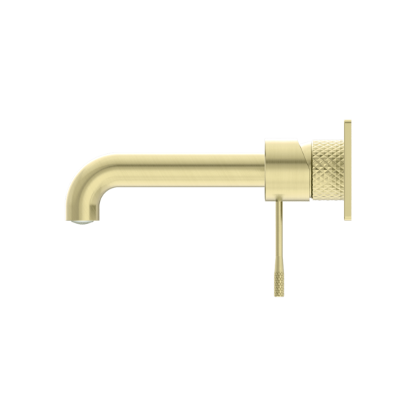 Nero Opal Wall Basin / Bath Mixer Brushed Gold - Sydney Home Centre