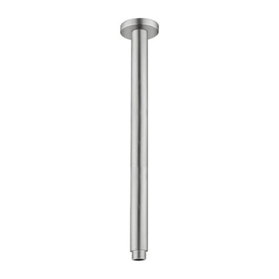 Nero Round Ceiling Arm 300mm Length Brushed Nickel - Sydney Home Centre