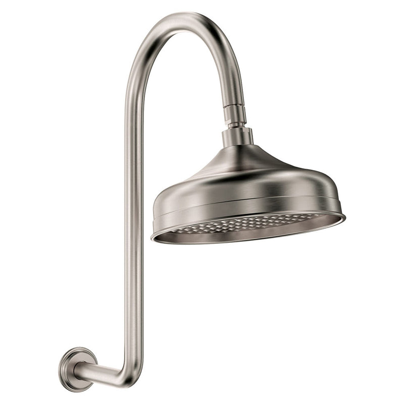 Fienza Lillian Shower Arm and Head Set Brushed Nickel