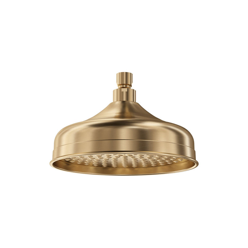 Fienza Lillian Rain Shower Head Urban Brass