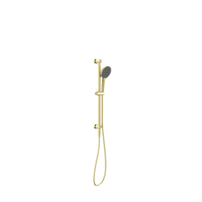 Nero Mecca Shower Rail With Air Shower II Brushed Gold - Sydney Home Centre