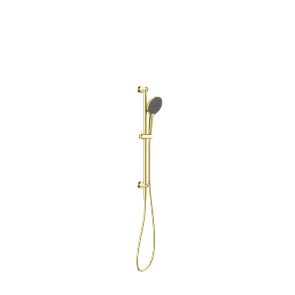 Nero Mecca Shower Rail With Air Shower II Brushed Gold - Sydney Home Centre