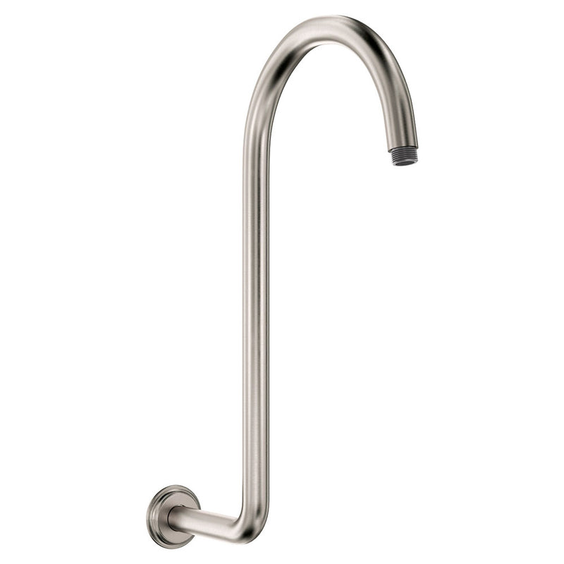 Fienza Classical Swan-Neck Shower Arm Brushed Nickel