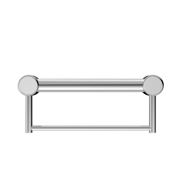 Nero Mecca Care 32mm Grab Rail With Towel Holder 300mm Chrome - Sydney Home Centre