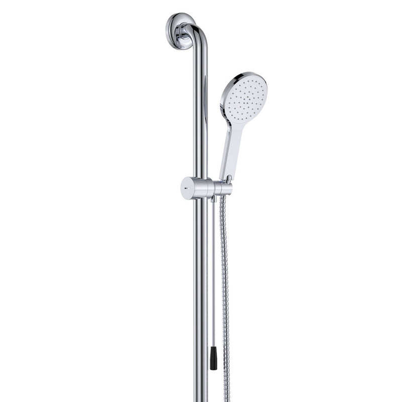 Fienza Luciana Care Inverted T Rail Shower with Push/Pull Slider Right-Hand - Chrome - Sydney Home Centre