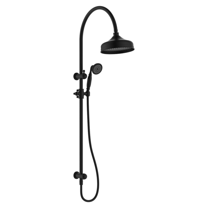 Fienza Lillian Twin Shower Matte Black