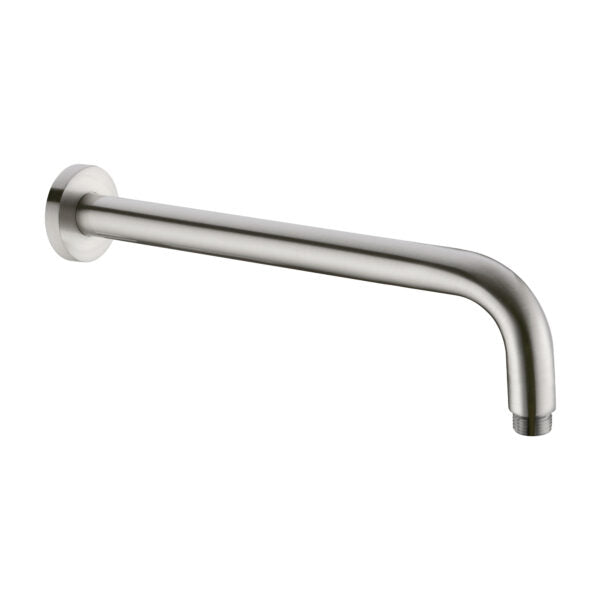 Nero Round Shower Arm Brushed Nickel - Sydney Home Centre