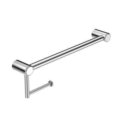 Nero Mecca Care 25mm Toilet Roll Rail 450mm Chrome - Sydney Home Centre