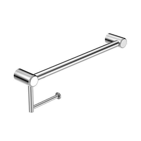 Nero Mecca Care 25mm Toilet Roll Rail 450mm Chrome - Sydney Home Centre