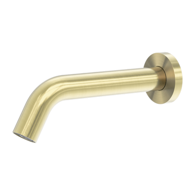 Nero Mecca Wallmount Sensor Taps Brushed Gold - Sydney Home Centre