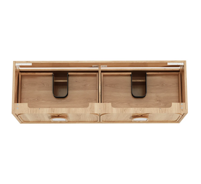 Otti Laguna 1500mm Vanity Natural American Oak (Cabinet Only) - Sydney Home Centre