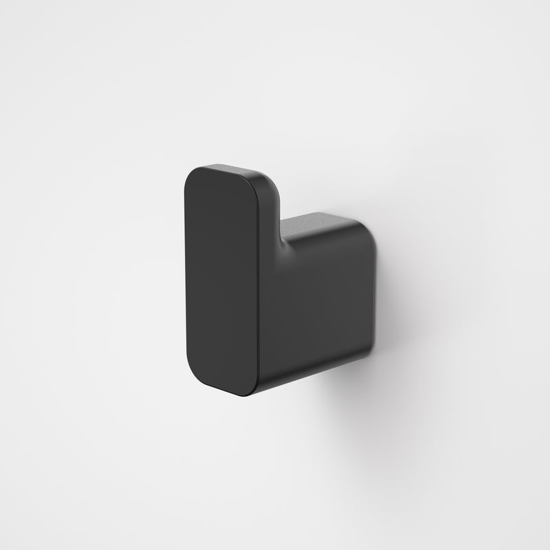 Caroma Luna Robe Hook Black - Sydney Home Centre