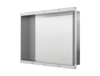 ANOOK Shower Niche 600x400x90mm Polished Stainless Steel