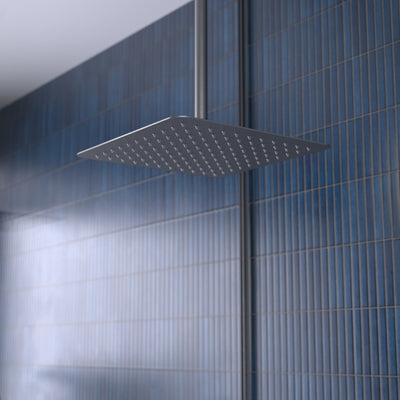 Caroma Urbane II 300mm Square Rain Shower Gunmetal - Sydney Home Centre