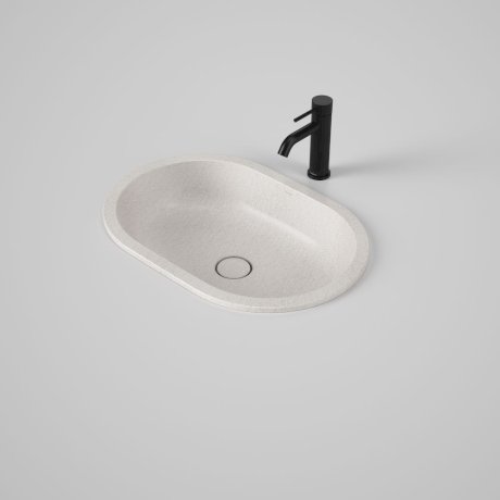 Caroma Liano II 580mm Pill Under/Over Counter Basin Matte Speckled (Special Order) - Sydney Home Centre