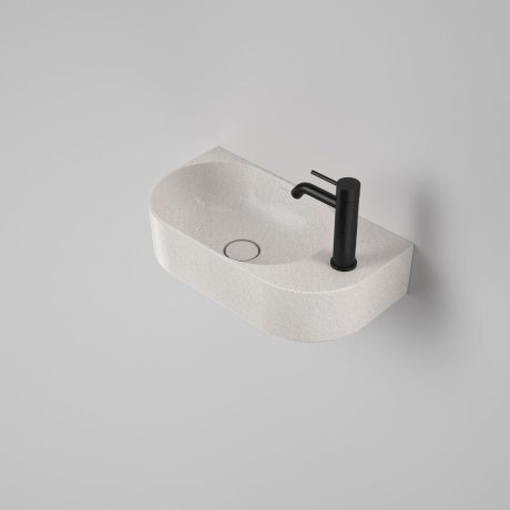 Caroma Liano II Hand Wall Basin (1 Tap Hole) Matte Speckled (Special Order) - Sydney Home Centre