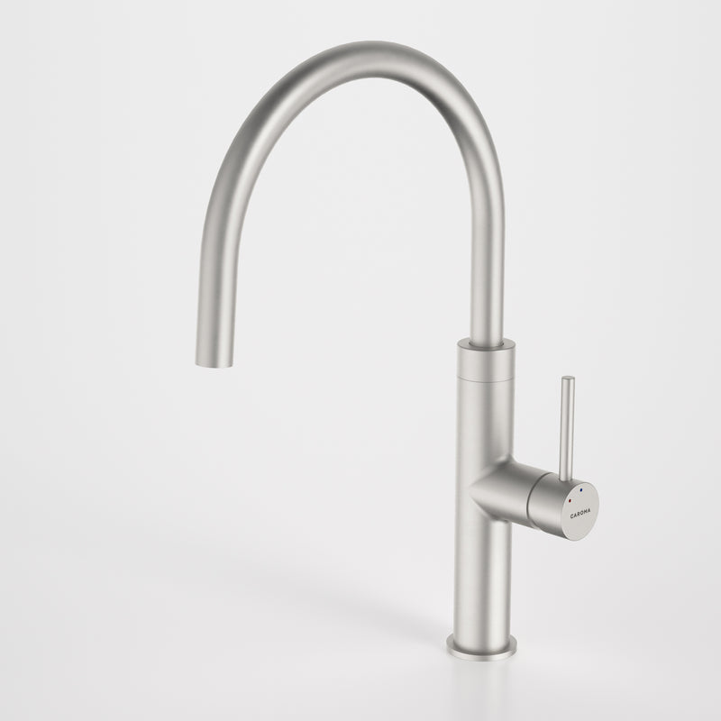 Caroma Liano II Sink Mixer Brushed Nickel - Sydney Home Centre