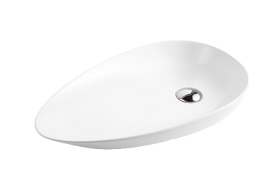 Viva ABS 569 Unique 580mm Ceramic Above Counter Basin Gloss White - Sydney Home Centre