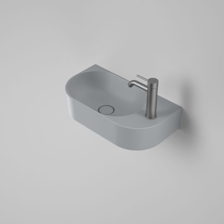 Caroma Liano II Hand Wall Basin (1 Tap Hole) Matte Grey (Special Order) - Sydney Home Centre