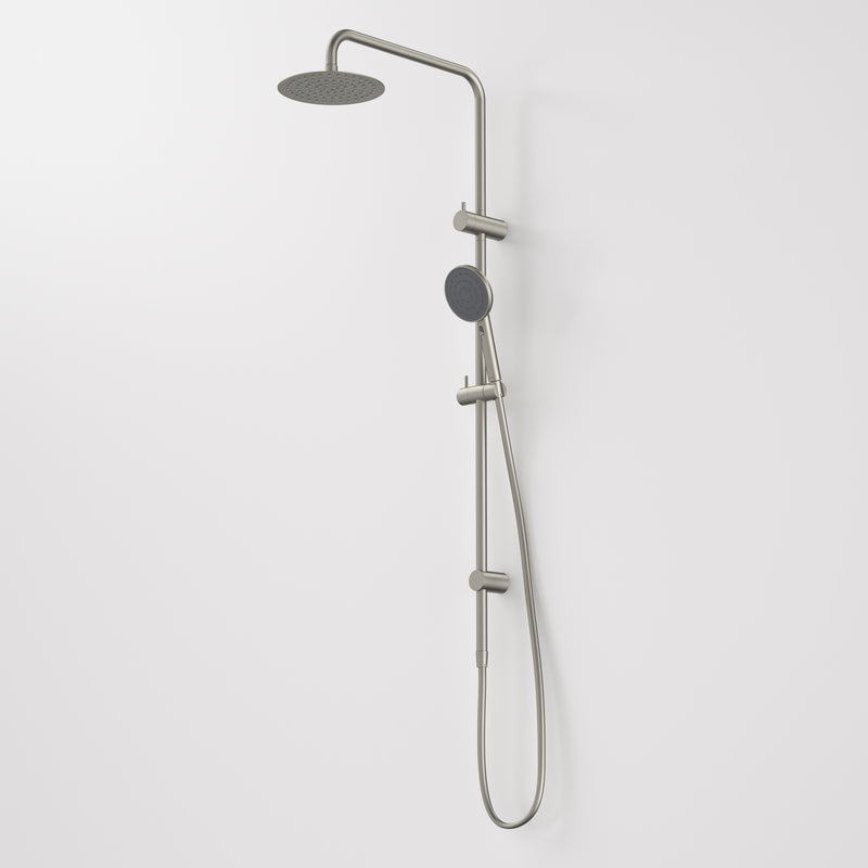 Caroma Urbane II Rail Shower with 200mm Overhead Brushed Nickel - Sydney Home Centre
