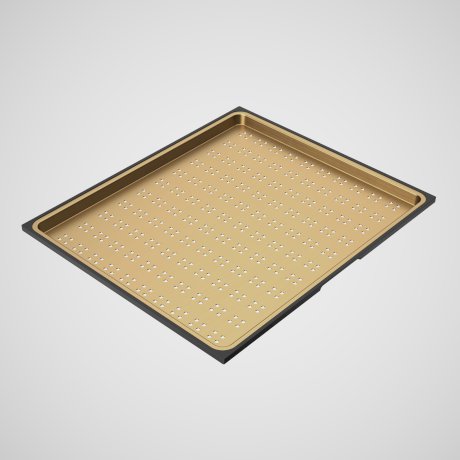 Caroma Urbane II Stainless Steel Drainer Tray - Brushed Brass - Sydney Home Centre