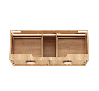 Otti Laguna 1200mm Vanity Natural American Oak (Cabinet Only) - Sydney Home Centre