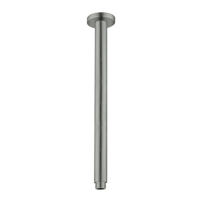 Nero Round Ceiling Arm 300mm Length Gun Metal - Sydney Home Centre