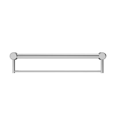 Nero Mecca Care 32mm Grab Rail With Towel Holder 600mm Chrome - Sydney Home Centre