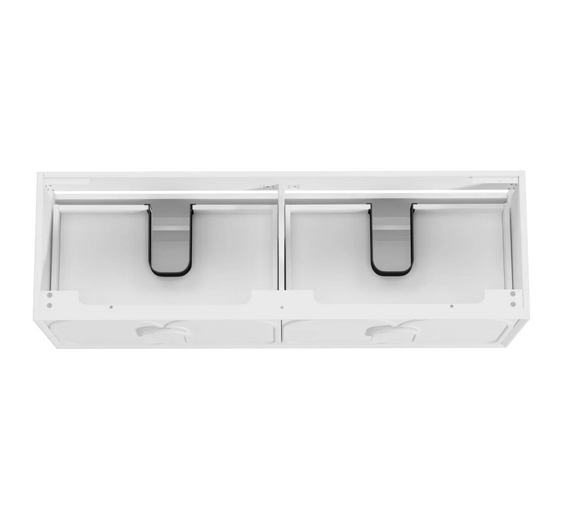 Otti Laguna 1500mm Vanity Satin White (Cabinet Only) - Sydney Home Centre